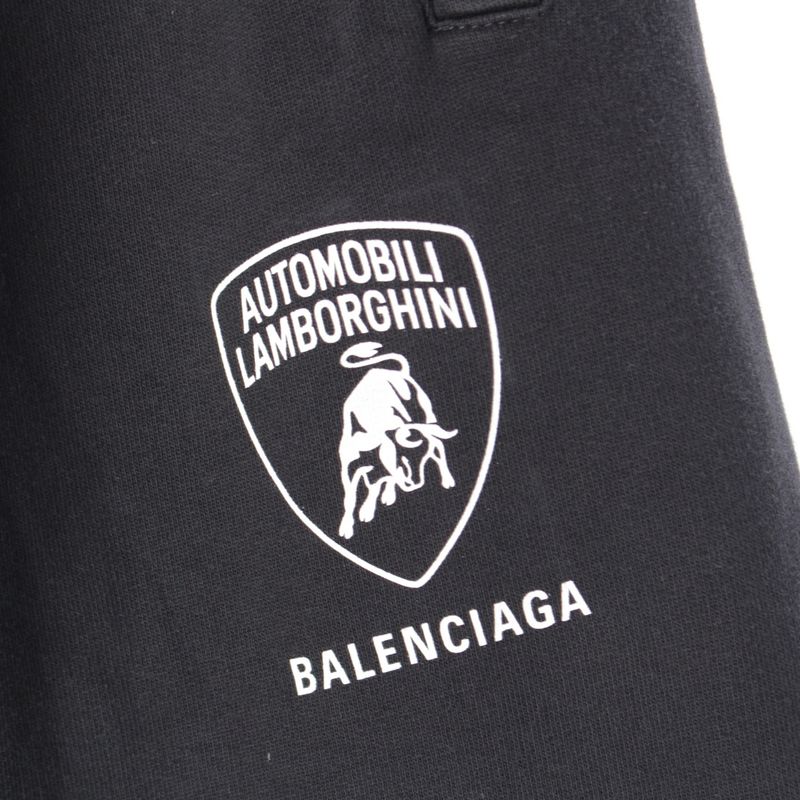 Balenciaga Cotton Sweatpants Black XS