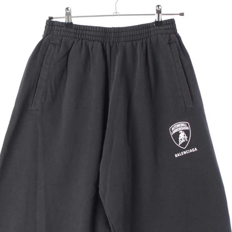 Balenciaga Cotton Sweatpants Black XS