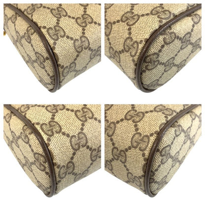 Gucci Vintage Sherry Line GG Supreme Canvas Clutch
