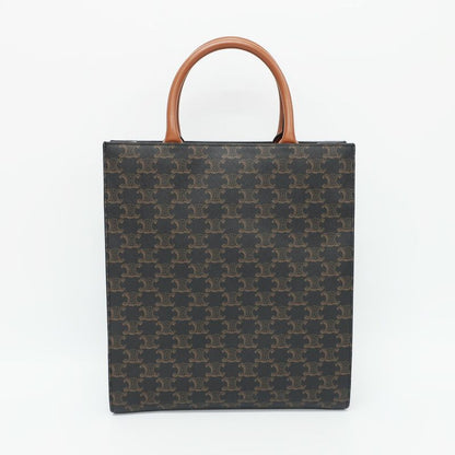 Celine Small Vertical Cover 2-Way Shoulder Bag Triomphe Brown