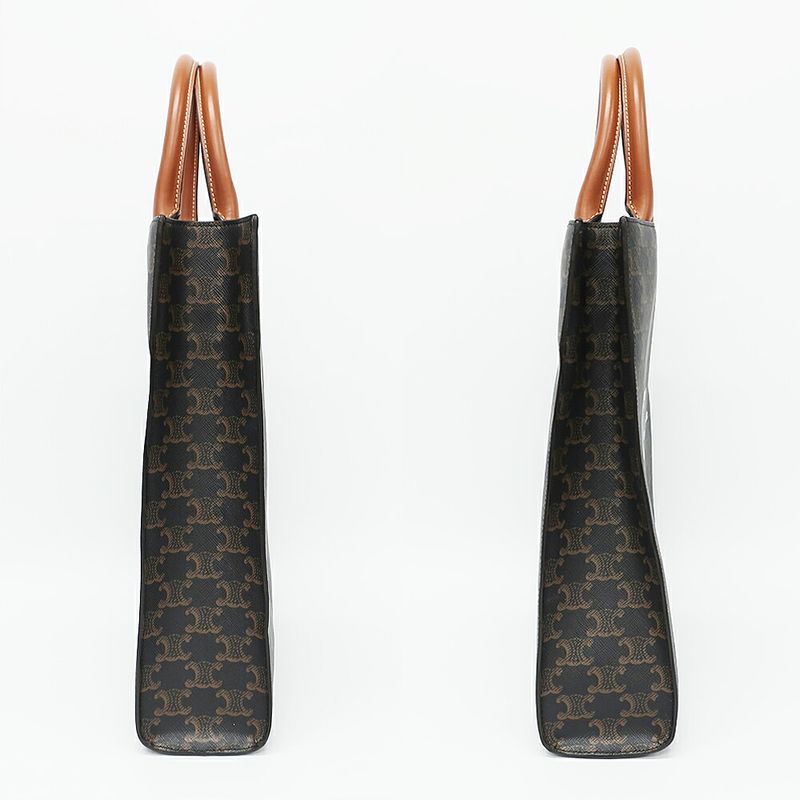 Celine Small Vertical Cover 2-Way Shoulder Bag Triomphe Brown