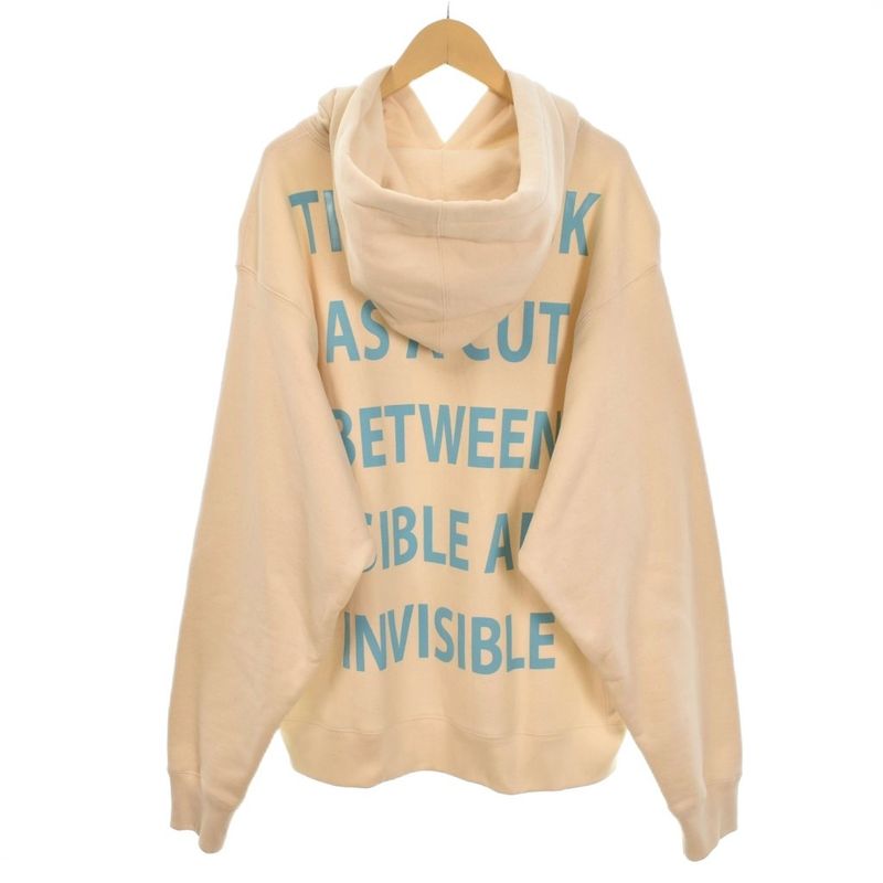 Gucci Manifest Print Hoodie M Ivory