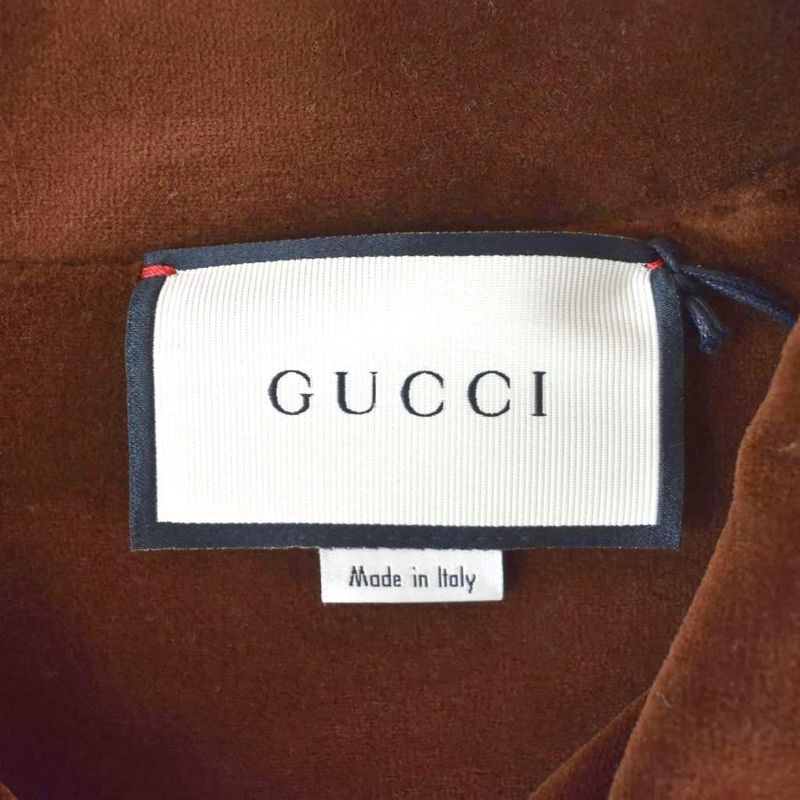 Gucci All Over Pattern Track Jacket L Red