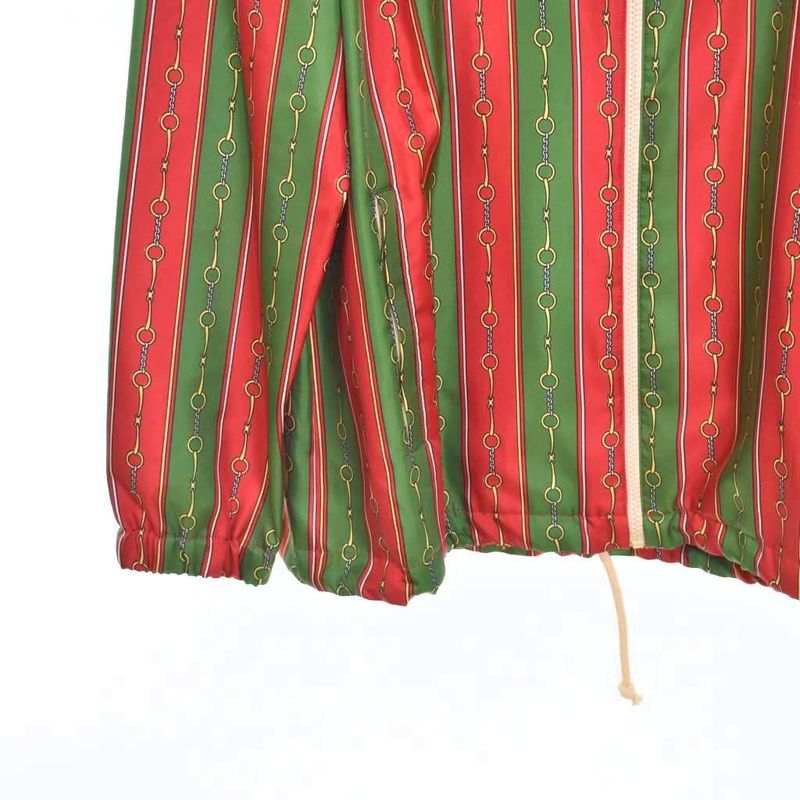 Gucci All Over Pattern Track Jacket L Red
