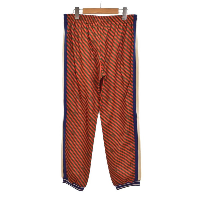 Gucci Striped Jogger Pants Track S Red