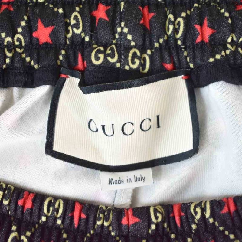 Gucci GG Sherry Line Star Track Pants S Black