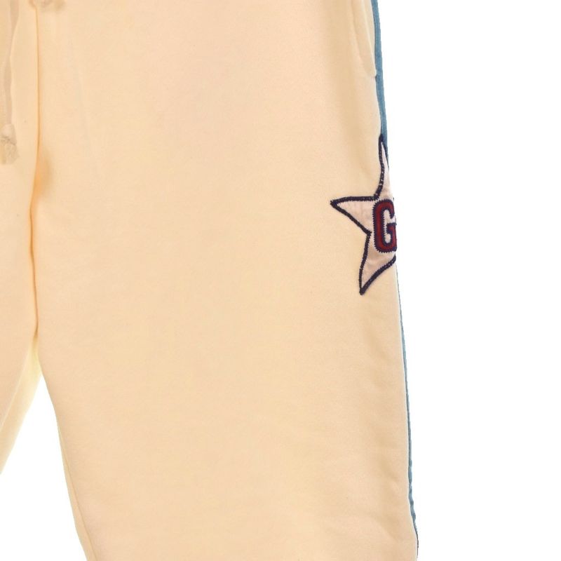 Gucci GG Side Star Sweatpants S Ivory