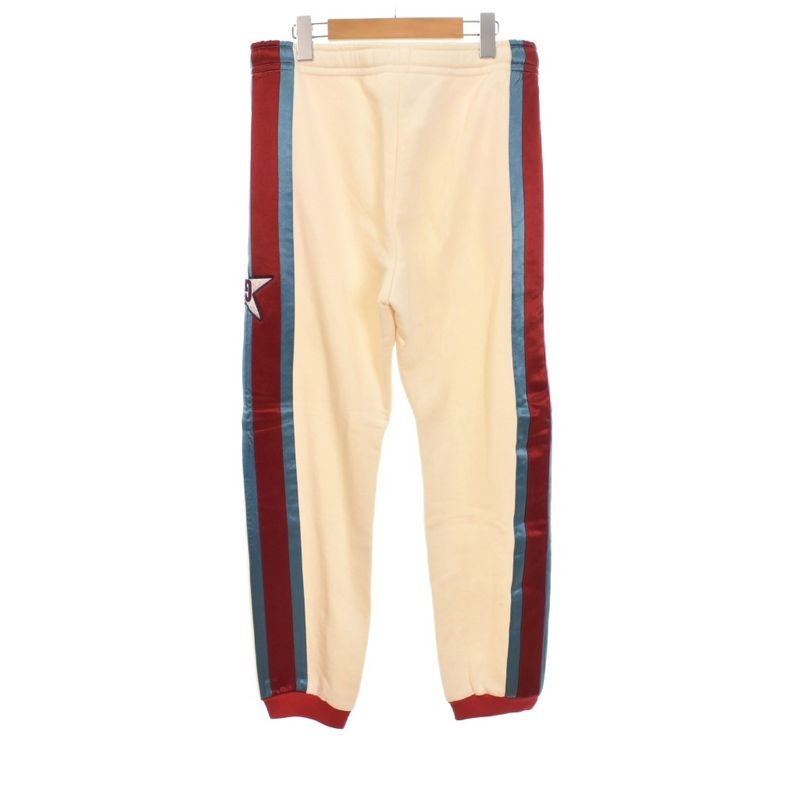 Gucci GG Side Star Sweatpants S Ivory