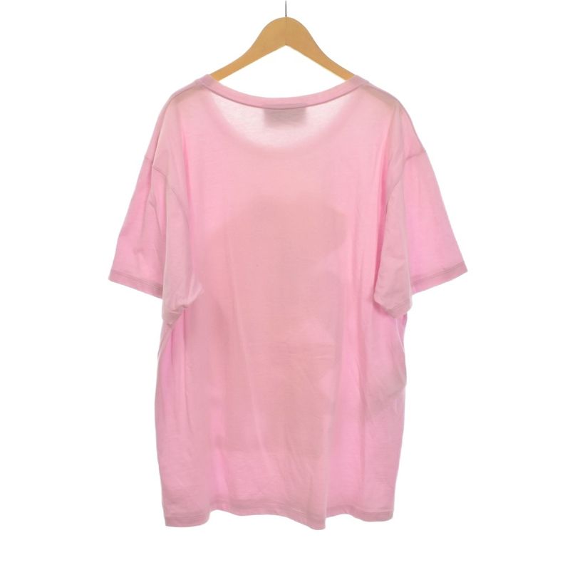 Gucci Frog Print T-Shirt Short Sleeve L Pink