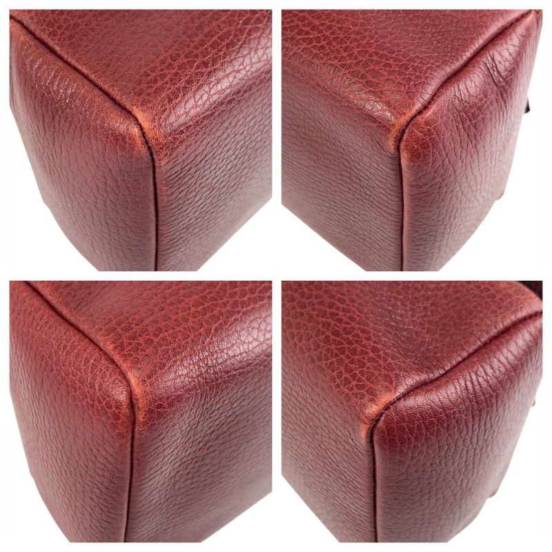 Cartier Mastline Trinity Bold Gold Leather Handbag Pouch