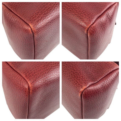 Cartier Mastline Trinity Bold Gold Leather Handbag Pouch