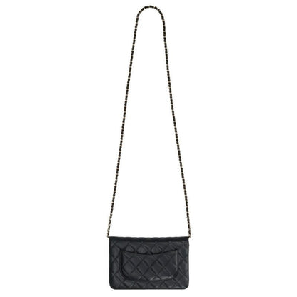 Chanel Quilted Chain Wallet Shoulder Bag