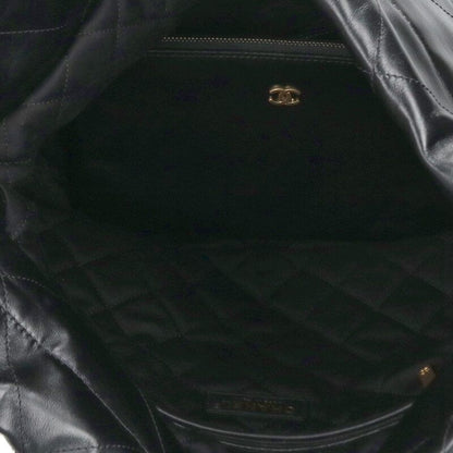 Chanel 22 Shiny Calfskin Chain Shoulder Bag