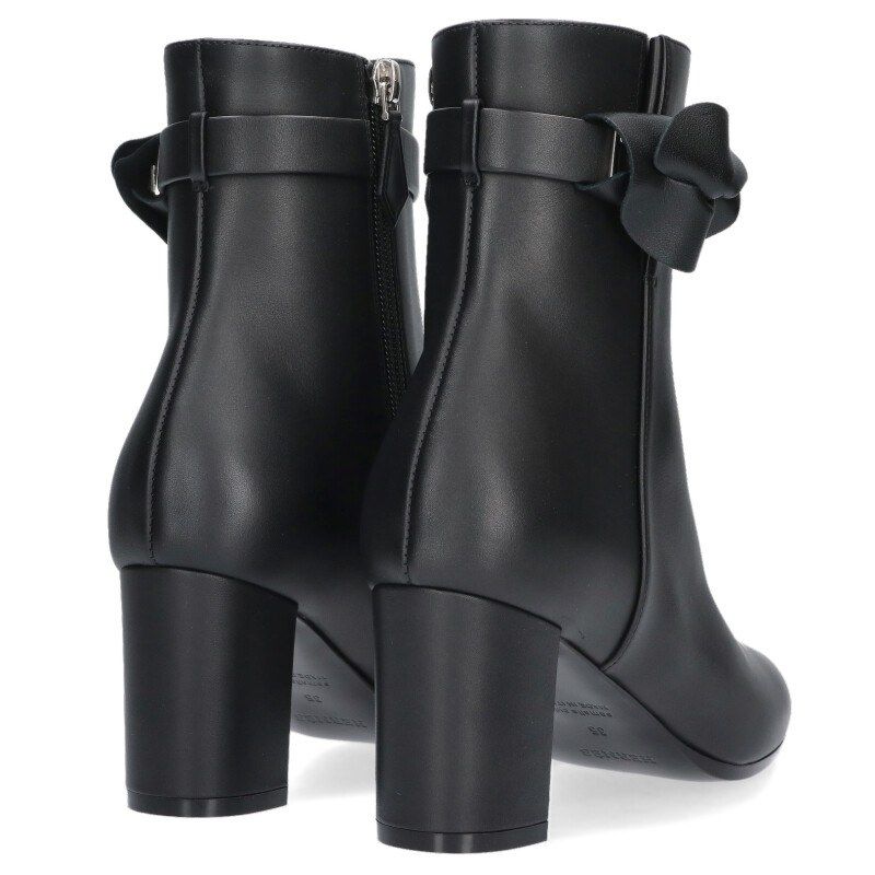Hermes Saint Germain Kelly Buckle Leather Boots 35