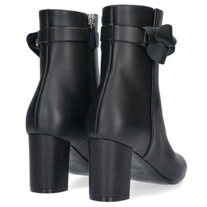 Hermes Saint Germain Kelly Buckle Leather Boots 35