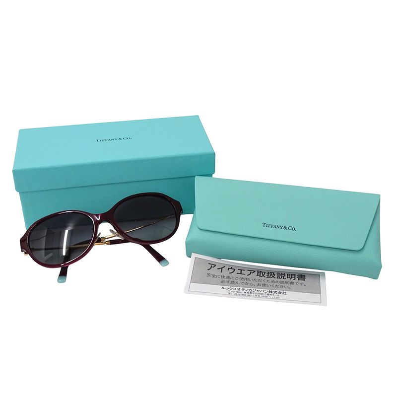 Tiffany & Co. Sunglasses Bold Wine Red