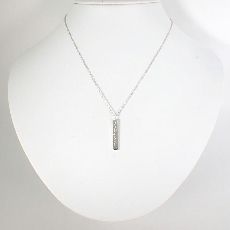 Tiffany & Co. 925 Notes Diamond Pendant