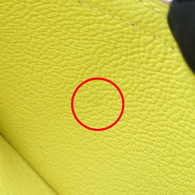 Hermes Bearn Souffle Yellow Manufactured