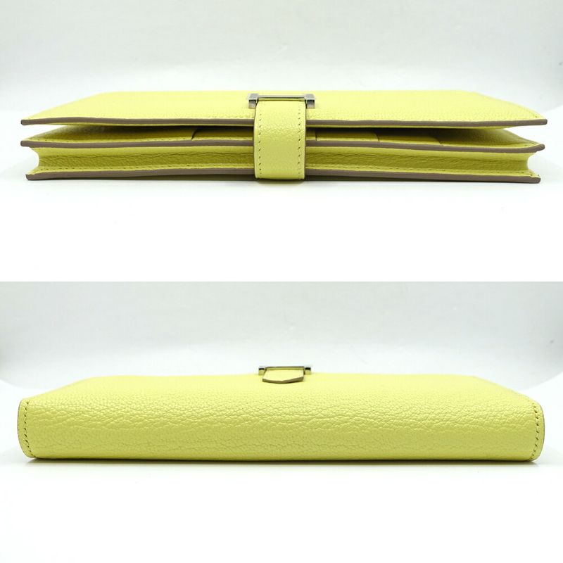 Hermes Bearn Souffle Yellow Manufactured
