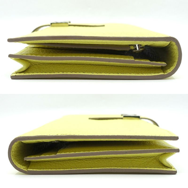 Hermes Bearn Souffle Yellow Manufactured