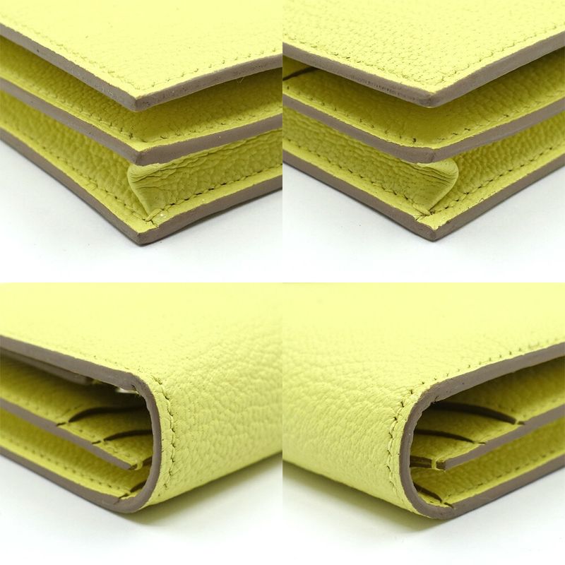 Hermes Bearn Souffle Yellow Manufactured