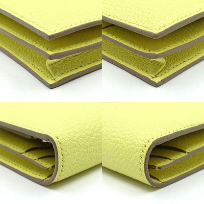 Hermes Bearn Souffle Yellow Manufactured