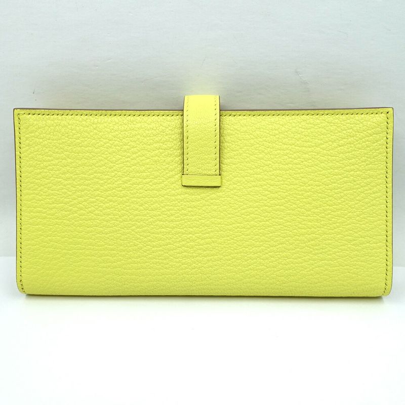 Hermes Bearn Souffle Yellow Manufactured