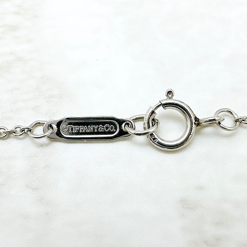 Tiffany & Co. Jazz Circle Diamond Platinum Necklace