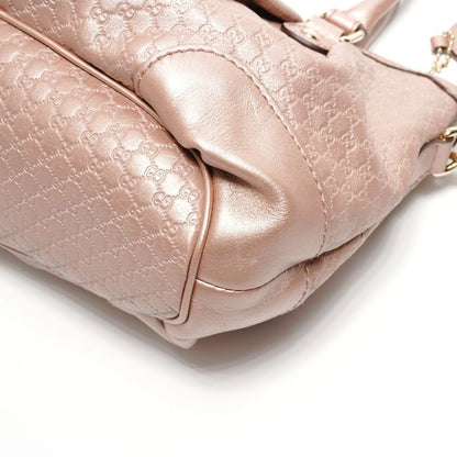 Gucci Shoulder Bag Micro GG Guccissima Leather Ski 2-Way