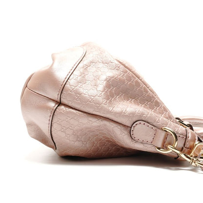 Gucci Shoulder Bag Micro GG Guccissima Leather Ski 2-Way