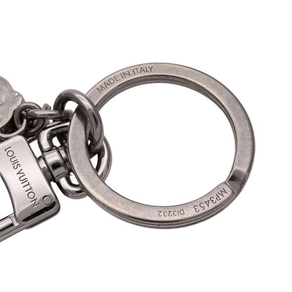 Louis Vuitton Key Holder Key Ring Porte Cles LV Puzzle Silver