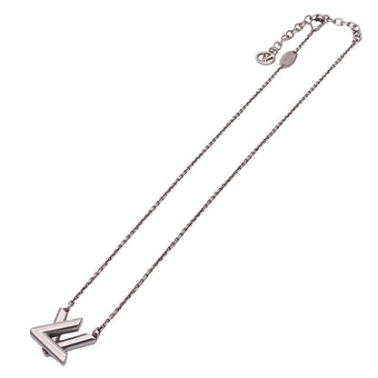 Louis Vuitton Necklace Silver Fashionable