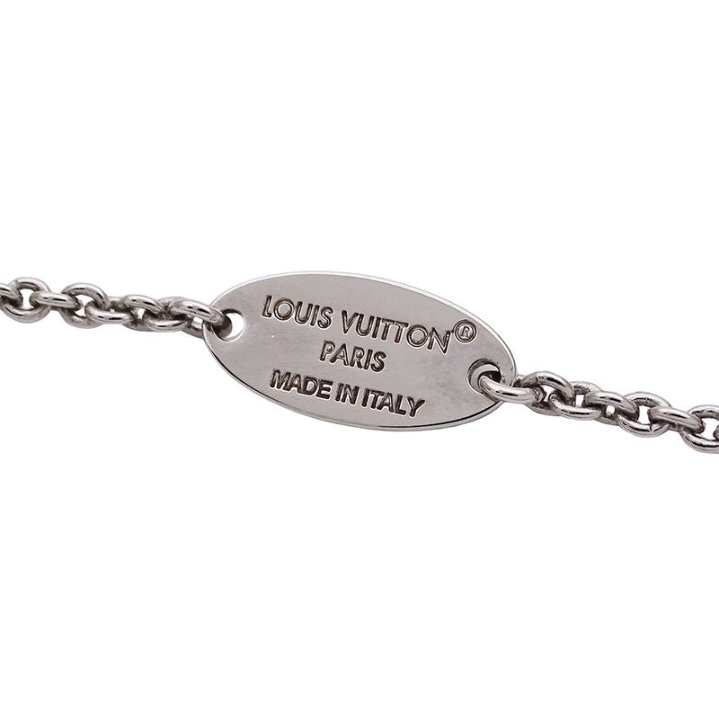 Louis Vuitton Necklace Silver Fashionable