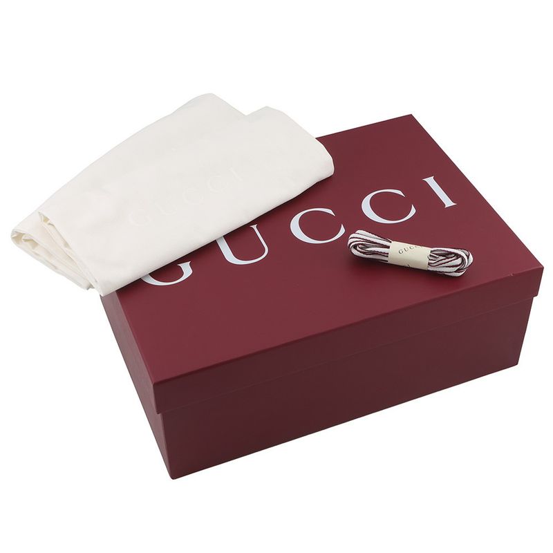 Gucci Sneakers 2.0 Mesh Leather Interlocking GG 1 2 Wine Red