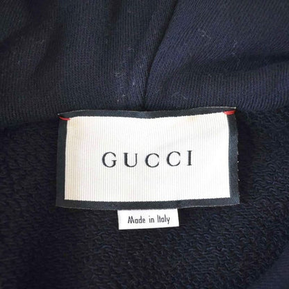 Gucci Runway Collection Panther Front Zip Hoodie S Black