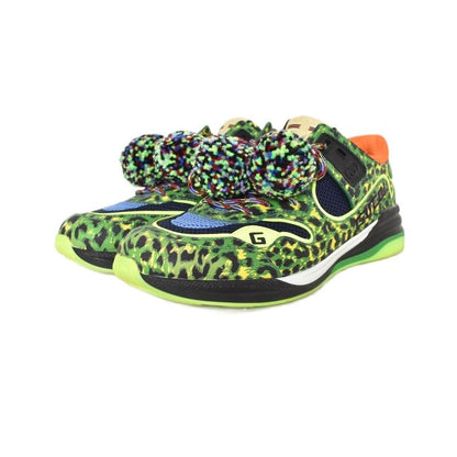 Gucci Dover Street Market Dsm Limited Ultra Pace Sneakers Leopard 9 Green