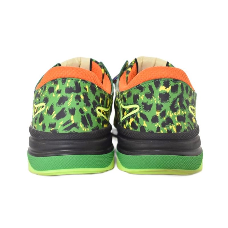 Gucci Dover Street Market Dsm Limited Ultra Pace Sneakers Leopard 9 Green