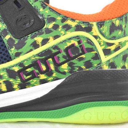 Gucci Dover Street Market Dsm Limited Ultra Pace Sneakers Leopard 9 Green