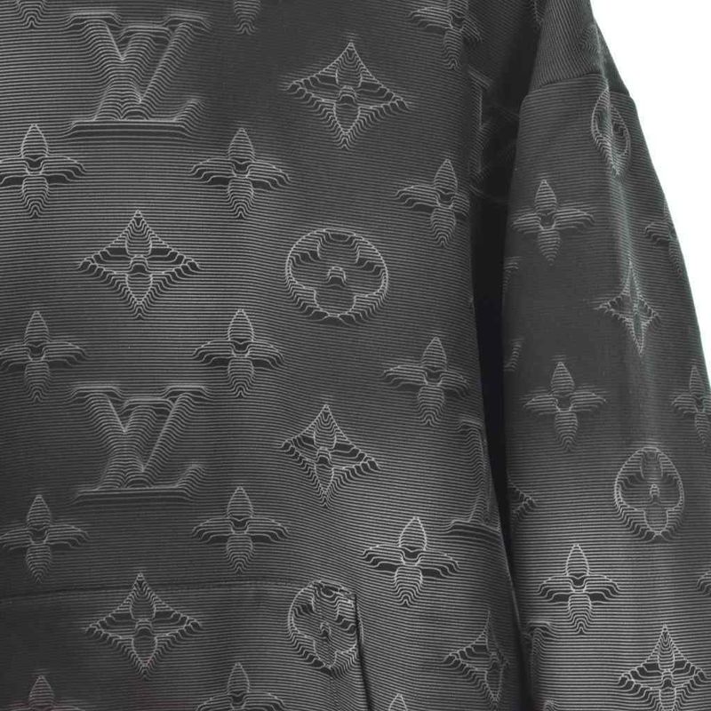 Louis Vuitton Pullover Hoodie L Black