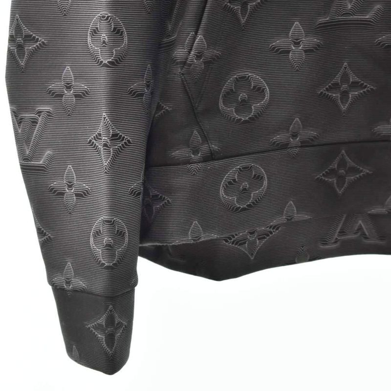Louis Vuitton Pullover Hoodie L Black