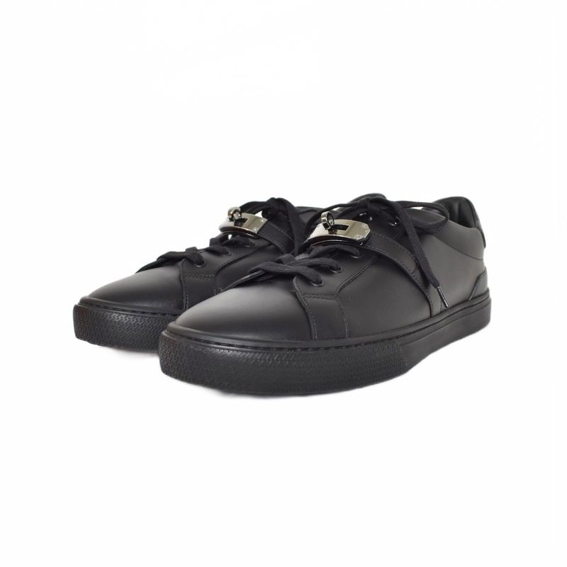 Hermes Day Kelly Sneakers Low Cut 44 Black