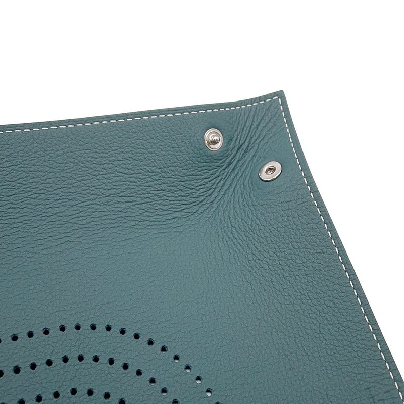 Hermes Trevide Poche Ms Air Lance Verso Verfonce Blue Run Silver Shoulder Bag Verlephonse Blue Run