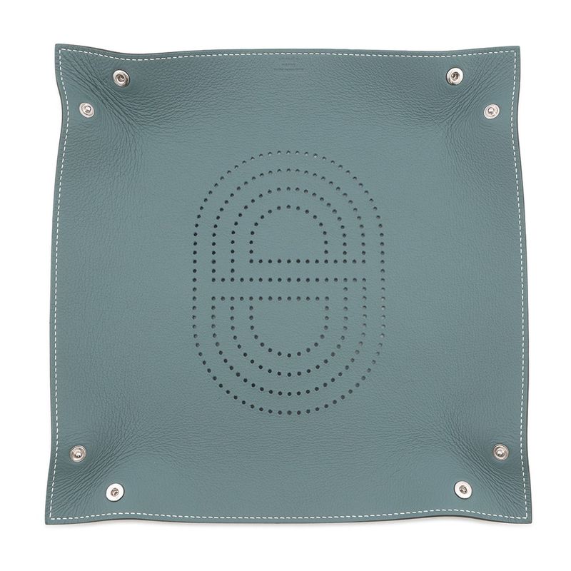 Hermes Trevide Poche Ms Air Lance Verso Verfonce Blue Run Silver Shoulder Bag Verlephonse Blue Run