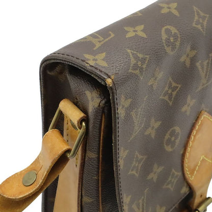 Louis Vuitton Monogram Cartouchiere 22 Shoulder Bag Pochette