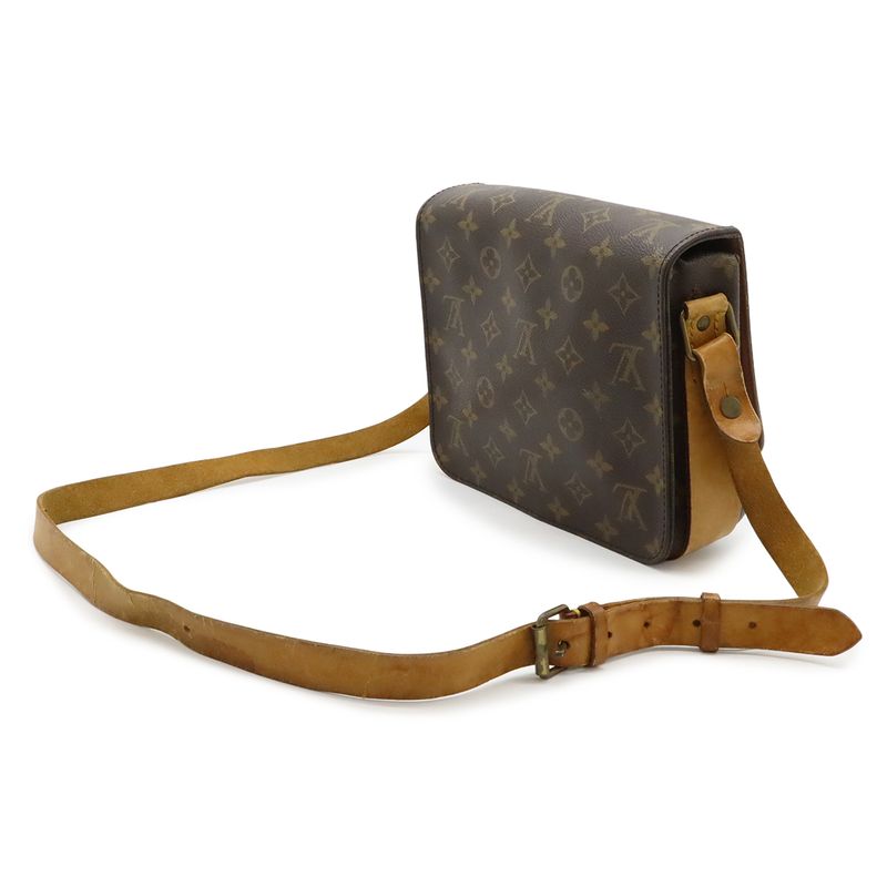 Louis Vuitton Monogram Cartouchiere 22 Shoulder Bag Pochette