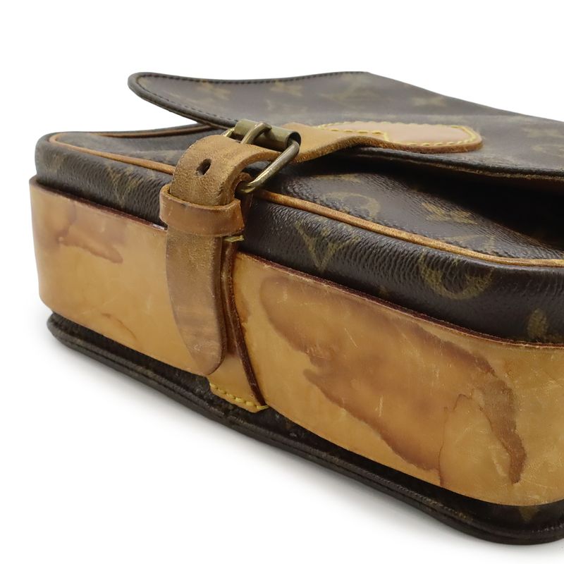 Louis Vuitton Monogram Cartouchiere 22 Shoulder Bag Pochette