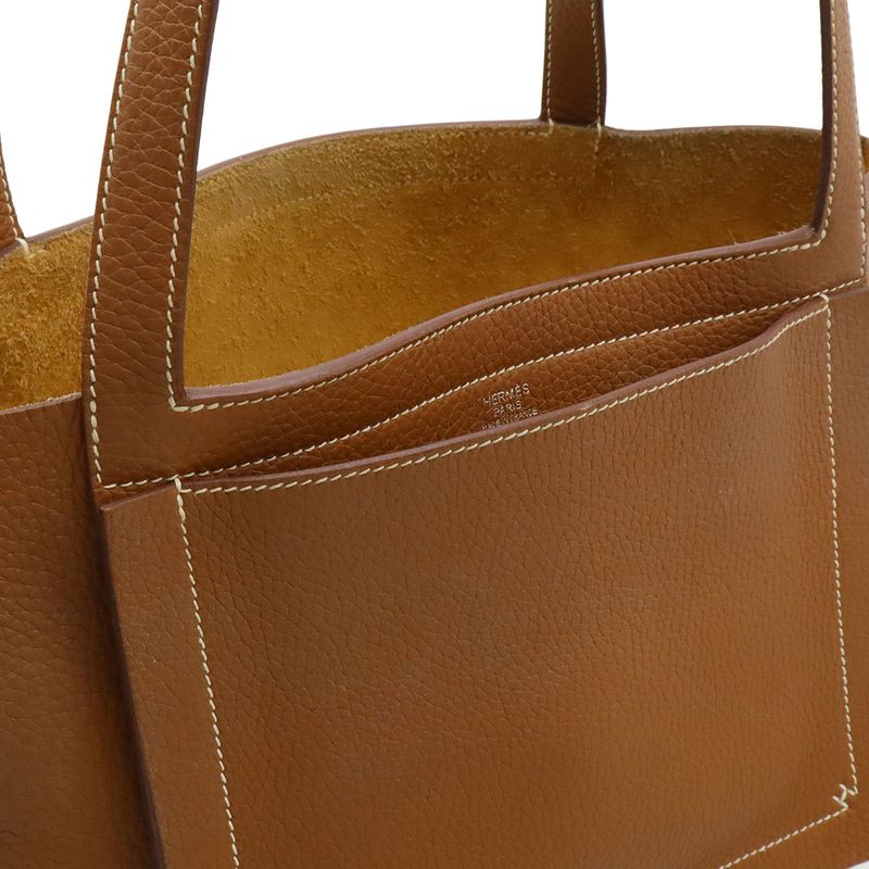 Hermes Cover Serie 31 Tote Shoulder Bag Taurillon Clemence
