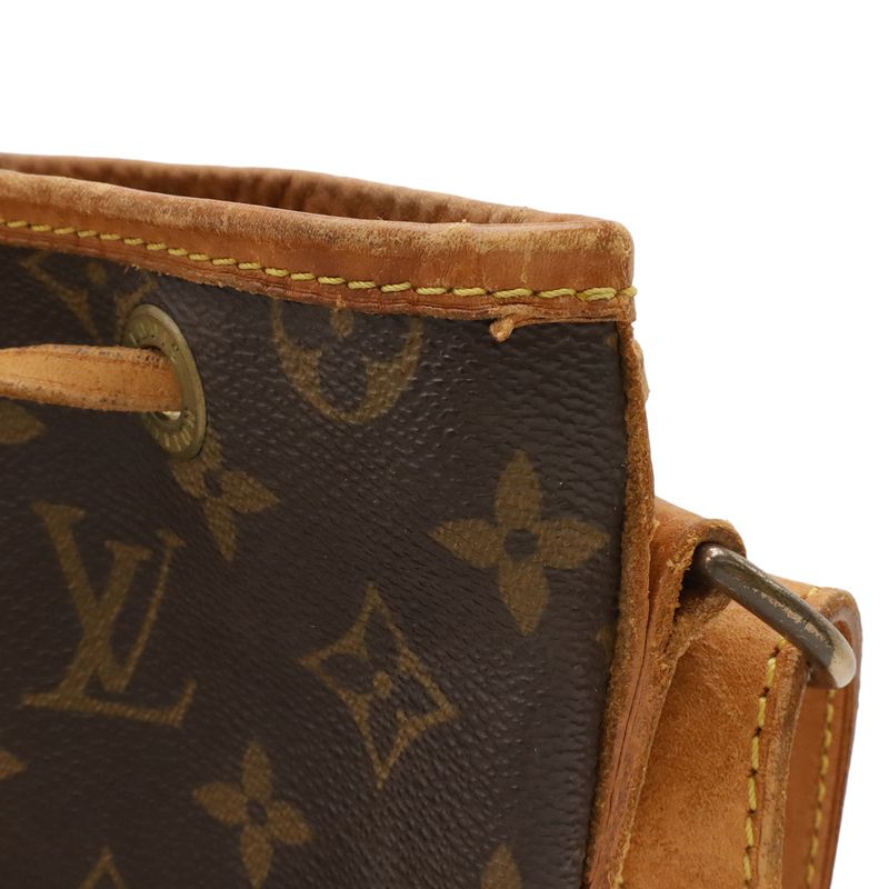 Louis Vuitton Monogram Noe Shoulder Bag Semi One Drawstring
