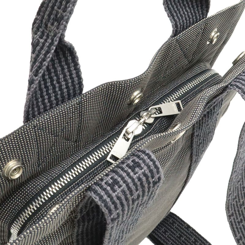 Hermes Her Line Sac a Dos PM Backpack Shoulder Bag Canvas Gray New