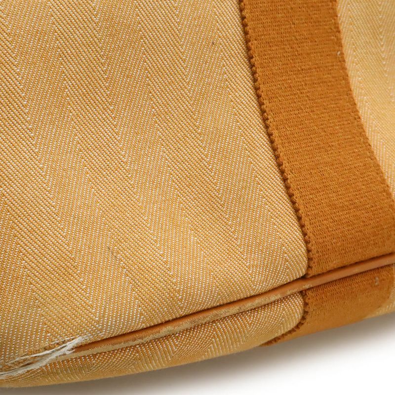 Hermes Valparaiso MM Valparaiso Tote Toile Chevron Canvas